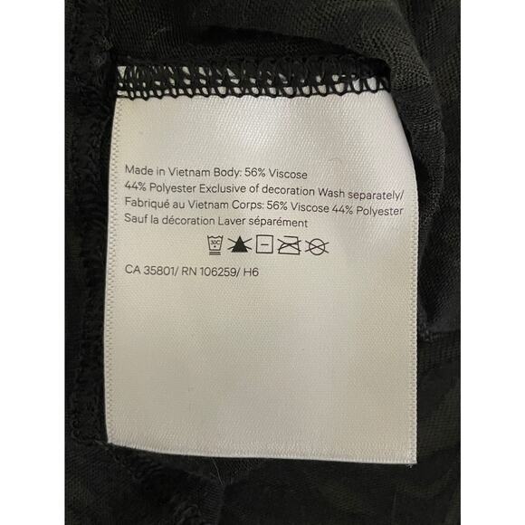 Lululemon All Yours Crop Tank Top Veil Black Size 6 - Picture 11 of 11